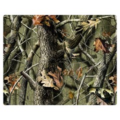 Realtree Camo Seamless Pattern Camo Hunting Two Sides Premium Plush Fleece Blanket (teen Size)