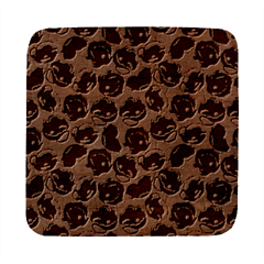 Flower Poppies Plant Petal Square Wood Guitar Pick Holder Case And Picks Set