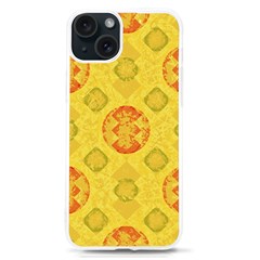 Art Pattern Design Background Iphone 15 Tpu Uv Print Case