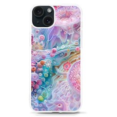 Cells Fluid Bubbles Iphone 15 Tpu Uv Print Case