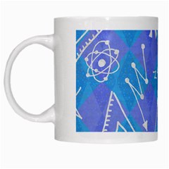 Background Abstract Texture Pattern White Mug