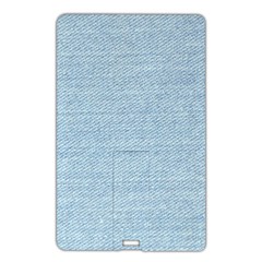 Blue Denim Texture, Macro Name Card Style Usb Flash Drive