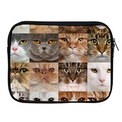 Breeds Of Cats Collage Apple Ipad 2/3/4 Zipper Cases