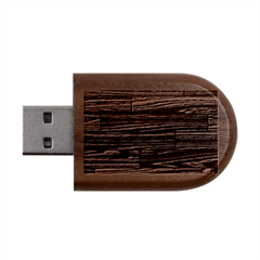 Seamless Wooden Planks Brown Wooden Background Wood Oval Usb Flash Drive