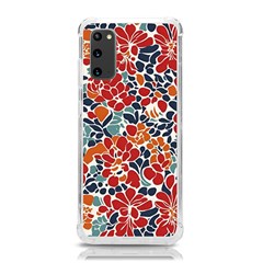 Colorfuleclecticfloralpattern Samsung Galaxy S20 6 2 Inch Tpu Uv Case