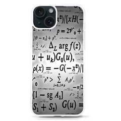 Math Formula Iphone 15 Tpu Uv Print Case