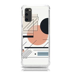 Abstract Architecture Samsung Galaxy S20 6 2 Inch Tpu Uv Case