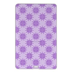 Purple Pattern Seamless Texture Mandala Name Card Style Usb Flash Drive
