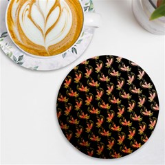 Regal Eagle Pattern Uv Print Round Tile Coaster