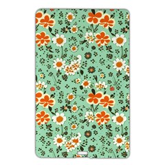 Retro 1960s Flowers Pattern 3 Name Card Style Usb Flash Drive