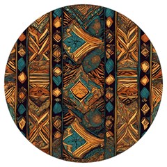 Tribal Chic Round Trivet