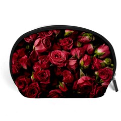Floral Buds Of Roses Beautiful Flowers Accessory Pouch (large)
