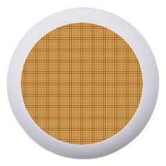 Autumn Fall Plaid Tartan 1 Dento Box With Mirror
