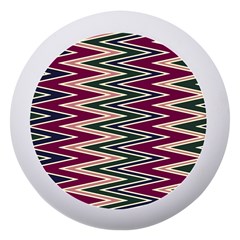 Pattern Zigzag Stripe Design Dento Box With Mirror