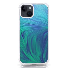 Psicodelia Zyguratti Texture Cyanturquoise Iphone 14 Tpu Uv Print Case