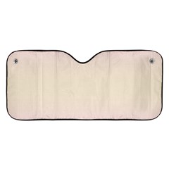 Pink Lace To Cream Yellow Bilinear Gradient Car Windshield Sunshade
