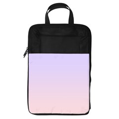 Pale Violet To Pale Pink Linear Gradient Foldable Shoe Storage Bag