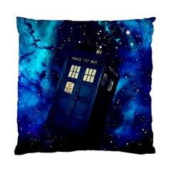 Tardis Doctor Who Space Galaxy Standard Cushion Case (one Side)
