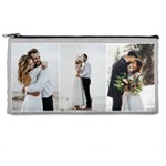 Personalized Wedding Rings Collage Photo Pencil Case Pencil Case Front
