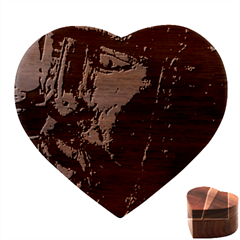 Bob Marley Heart Wood Jewelry Box