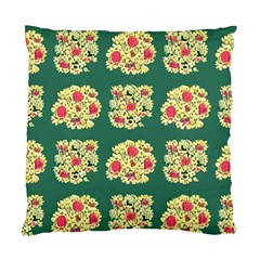 Retro 1880s Flowers Pattern 6 Standard Cushion Case (one Side)