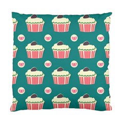 Retro 40s 50s Cupcake Pattern 2 Standard Cushion Case (one Side)