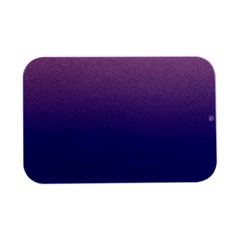 Cotton Candy Pink To Navy Blue Linear Gradient Open Lid Metal Box (silver)  