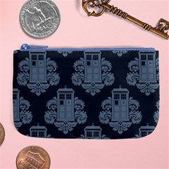 Dr Who Tardis Pattern Large Coin Purse