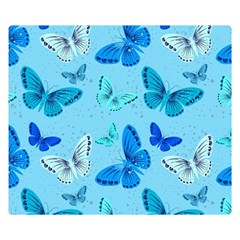 Butterflies Insect Pattern Nature 40  X 50  Two Sides Premium Plush Fleece Blanket (kids Size)
