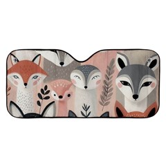Fox Car Windshield Sunshade