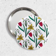 Flowers Bloom Pattern Spring 2 25  Handbag Mirrors