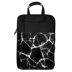Dark Patch Art Crack Construction Foldable Shoe Storage Bag