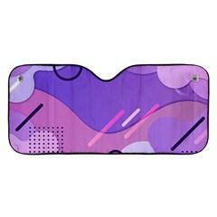 Colorful Labstract Wallpaper Theme Car Windshield Sunshade