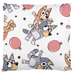 Bluey, Bluey Merch, Bluey Pattern, Bluey Bluey, Bingo, Bluey Design, Bluey Dog 16  Baby Flannel Cushion Case (two Sides)