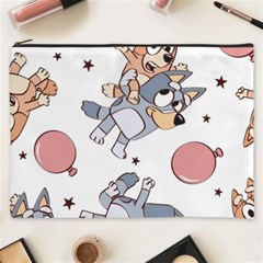 Bluey, Bluey Merch, Bluey Pattern, Bluey Bluey, Bingo, Bluey Design, Bluey Dog Cosmetic Bag (xxxl)