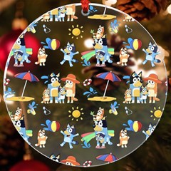 Bluey, Bluey Merch, Bluey Pattern, Bluey Bluey, Bingo, Bluey Design, Bluey Dog Uv Print Acrylic Ornament Round