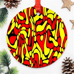 Rby 127 Round Ornament (two Sides)
