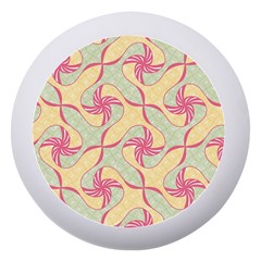 Abstract Pattern Design Scrapbooking Dento Box With Mirror