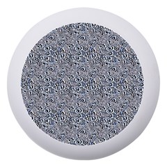 Blue Black Snake Pattern Dento Box With Mirror